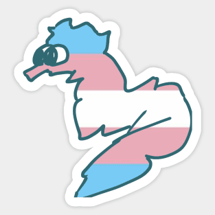 Worm. Sticker